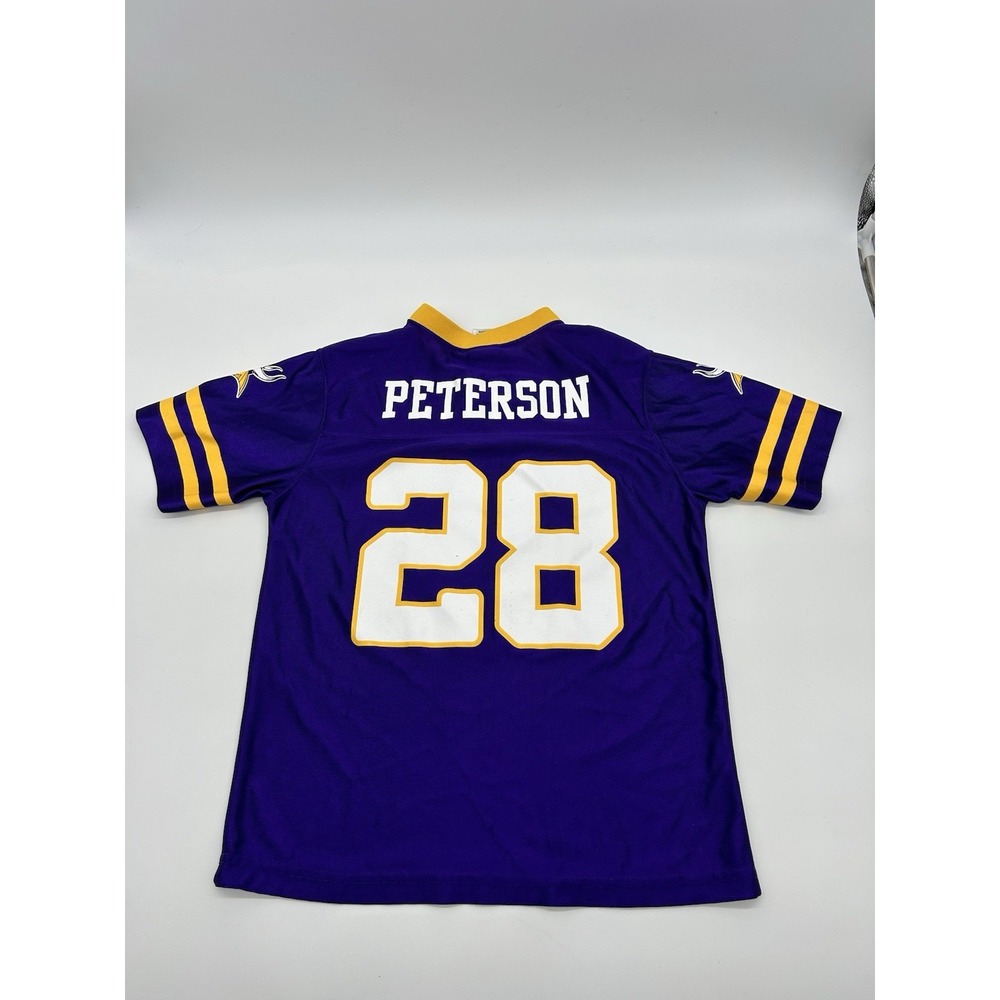 Adrian Peterson Minnesota Vikings Youth L Large 12/14 Jersey NFL Team Apparel - Picture 6 of 7